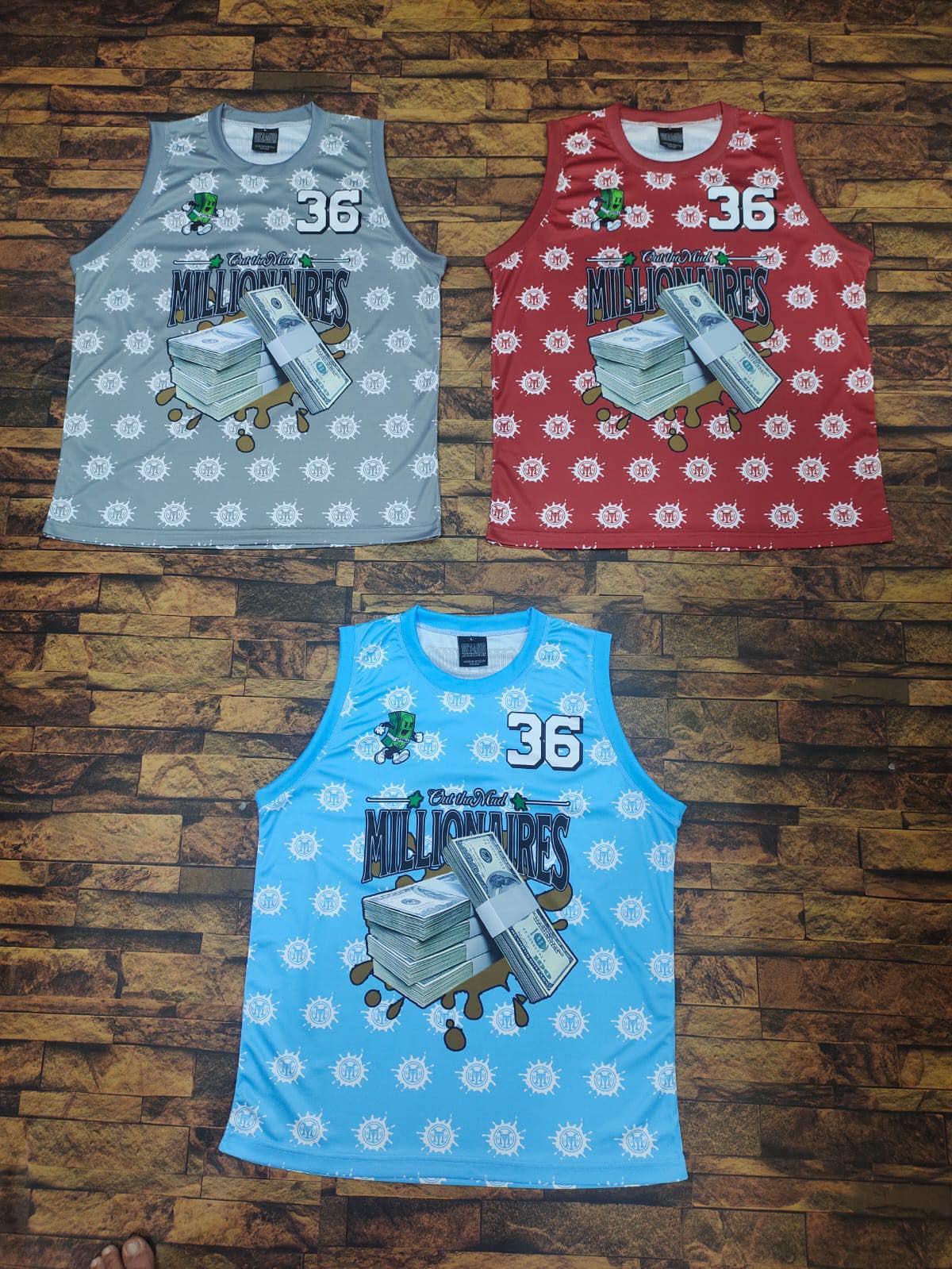Man's Basketball jerseys