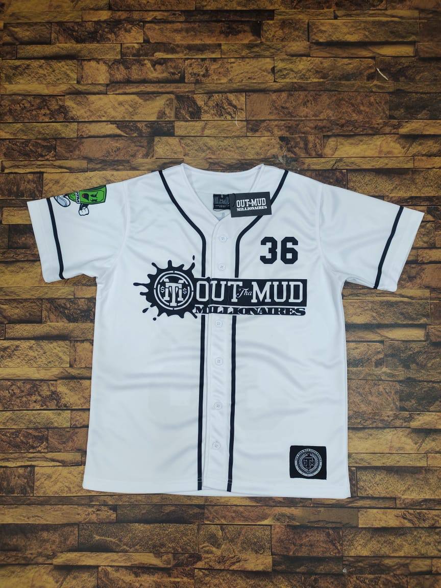 Out Tha Mud Millionaires Baseball jerseys